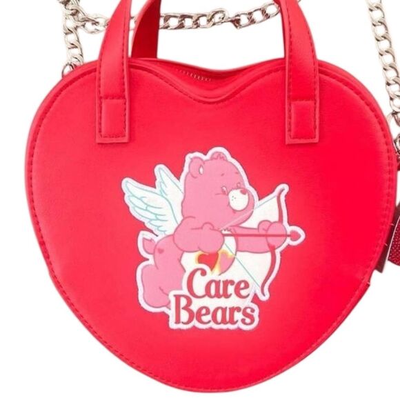 Skinny Dip X Care Bears  Heart-Shaped Crossbody Bag - Picture 2 of 7